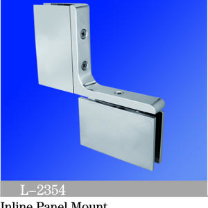 Pivot Shower  Hinges L-2354 Glass Clamp