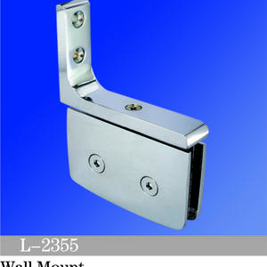 Pivot Shower  Hinges L-2355 Glass Clamp