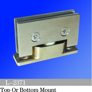 Pivot Shower  Hinges Top Or Bottom Mount Glass Door Hinge Glass Clamp For Shower Enclosure L-2371