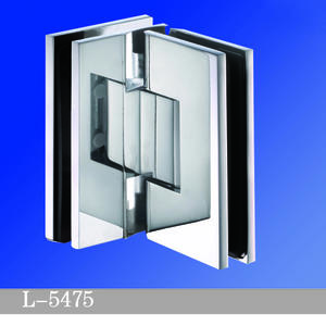  Adjustable Heavy Duty Shower Hinges with covers  Glass  to Glass L-5475