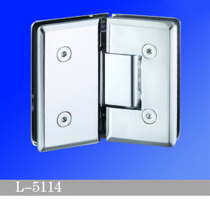 Heavy Duty Shower Hinges Glass To Glass For Glass Bathroom Door 135 Degree