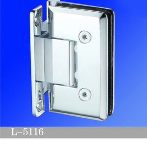 Heavy Duty Shower Hinges Wall To Glass For Glass Bathroom Door 90 Degree L-5116