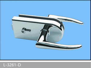 Glass Door Locks With Level Handles Hot Selling Glass Door Lock L-3261D