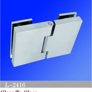 Standard Duty Shower Hinges Glass to Glass Shower Hinge L-2416