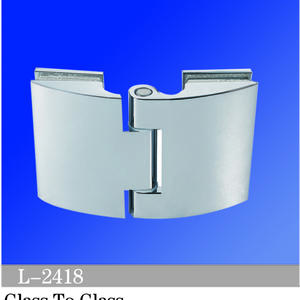 Standard Duty Shower Hinges Glass to Glass Shower Hinge L-2418