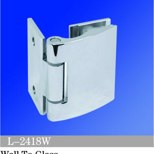 Standard Duty Shower Hinges Wall To Glass Wall Shower  Hinge L-2418W