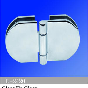 Standard Duty Shower Hinges Glass to Glass Shower Hinge L-2420