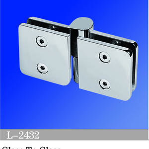 Standard Duty Shower Hinges Glass to Glass Shower Hinge L-2432