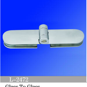 Standard Duty Shower Hinges Glass to Glass Shower Hinge L-2472