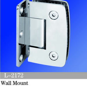 Standard Duty Shower Hinges Wall Mount Offset Back Plate L-2172